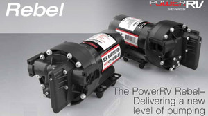 Remco Fresh Water Pump | PowerRV Rebel Series | Self-Priming | 4GPM 60PSI | 12V DC | Dual Control Remco Fresh Water Pump | PowerRV Rebel Series | Self-Priming | 4GPM 60PSI | 12V DC | Dual Control