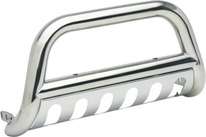 Ultimate Bull Bar | Fits 2003-2023 Ford F-150,Expedition | Polished Stainless Steel | With Light Mounts & Skid Plate Ultimate Bull Bar | Fits 2003-2023 Ford F-150,Expedition | Polished Stainless Steel | With Light Mounts & Skid Plate