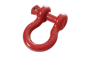 Heavy Duty 3/4" Pin D-Ring | 4.75 Ton Rating | Red Steel | Universal Fit | Corrosion Resistant Heavy Duty 3/4" Pin D-Ring | 4.75 Ton Rating | Red Steel | Universal Fit | Corrosion Resistant