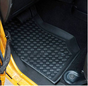 Ultimate 3-Piece Floor Liner Set | Molded-Fit for 2007-2013 Jeep Wrangler JK