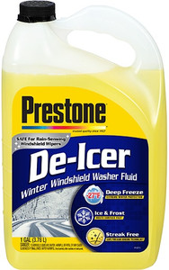 Prestone Yellow Windshield Washer Fluid | Effective To -27°F | De-Icer | 1 Gallon Prestone Yellow Windshield Washer Fluid | Effective To -27°F | De-Icer | 1 Gallon