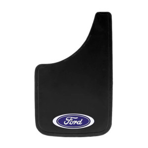 Universal Fit Easy-Fit Mud Flaps | Premium Protection | Set of 2 | Ford Logo
