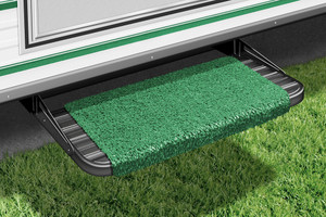 Green Outdoor Turf Entry Step Rug | Protect Interior & Exterior | Easy Install & Remove Green Outdoor Turf Entry Step Rug | Protect Interior & Exterior | Easy Install & Remove