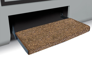 Jumbo Wraparound Entry Step Rug | Brown 23 Inch Width | Outdoor Turf | Weather-Resistant Jumbo Wraparound Entry Step Rug | Brown 23 Inch Width | Outdoor Turf | Weather-Resistant
