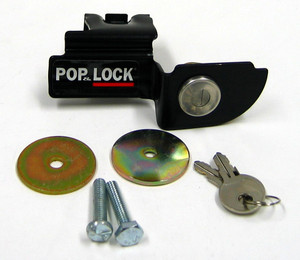 Secure Your Tailgate with Pop & Lock | Fits 1997-2010 Dodge Dakota, Mitsubishi Raider | Manual Key Lock, Black