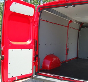 Penda Van Wall Liner DVP151X VanGuard; With Door Liner; Gray; Plastic; With All Necessary Attachment Hardware Penda Van Wall Liner DVP151X VanGuard; With Door Liner; Gray; Plastic; With All Necessary Attachment Hardware