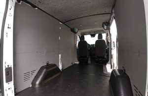 Penda Van Wall Liner FVT143X VanGuard; Without Door Liner; Gray; Plastic; With All Necessary Attachment Hardware