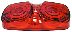 Peterson Mfg. Oval Red Lens | Fits Peterson Series 138A/B/C/G/R 139A/R | Made in USA