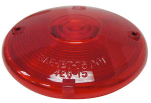 Red Replacement Lens for Peterson 428 Series Lights | Screw-On Mount | Made in USA