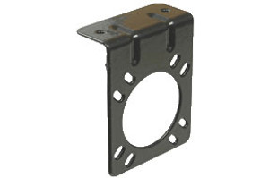 Pollak Trailer Wiring Bracket | Heavy Gauge Steel | Fixes Failure Issues | 90 Degree Bend