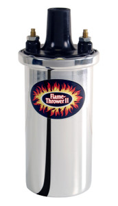 Boost Performance with Pertronix Flame-Thrower III Ignition Coil | 45,000 Volts | Chrome Design Boost Performance with Pertronix Flame-Thrower III Ignition Coil | 45,000 Volts | Chrome Design