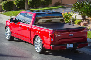 Upgrade your Ford Ranger with Jackrabbit Full Metal Tonneau Cover | Manual Retractable | Lockable Tailgate Handle Lock