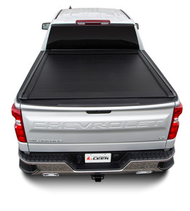 Lockable Electric Tonneau Cover | 2015-2021 GMC Canyon, Chevrolet Colorado | Aluminum, Matte Black