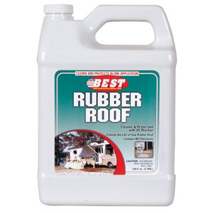BEST Rubber Roof Cleaner | Professional Strength | Removes Black Streaks | Conditions, Protects, Moisturizes BEST Rubber Roof Cleaner | Professional Strength | Removes Black Streaks | Conditions, Protects, Moisturizes