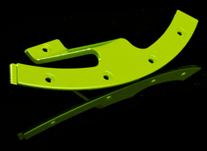 Extreme Performance Green Wheel Spoke Inserts for KMC XD827 Series - Pack of 5