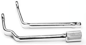 Performance Tool Offset Distributor Clamp Wrench | 1/2 & 9/16 Inch | Drop Forged Steel Construction