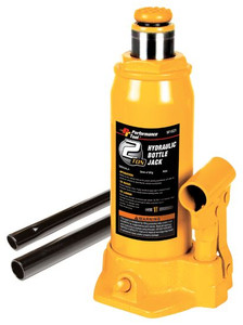 Ultimate 2 Ton Hydraulic Bottle Jack | Heavy Duty Base | Adjustable Top Screw | Steel Lifting Saddle Cleated | Ideal for Auto & Truck Service Ultimate 2 Ton Hydraulic Bottle Jack | Heavy Duty Base | Adjustable Top Screw | Steel Lifting Saddle Cleated | Ideal for Auto & Truck Service