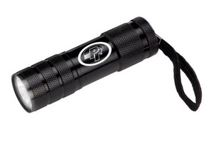 Illuminate the Dark with Performance Tool LED Flashlight | Clear Lens, Black Aluminum Housing, Battery Powered Illuminate the Dark with Performance Tool LED Flashlight | Clear Lens, Black Aluminum Housing, Battery Powered