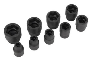 Ultimate Bolt Extractor Set | Remove Old/ Stripped/ Rusted Nuts And Bolts | Chrome Molybdenum Steel | Set of 9 Ultimate Bolt Extractor Set | Remove Old/ Stripped/ Rusted Nuts And Bolts | Chrome Molybdenum Steel | Set of 9