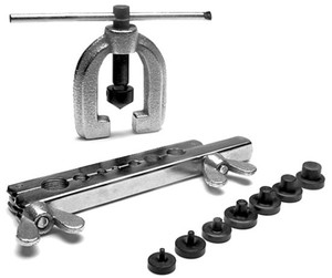 Precision Flaring Tool | 45 Degree Double Flare | Easy Lever Lock | 3/16-1/2" Tubing | Lifetime Warranty Precision Flaring Tool | 45 Degree Double Flare | Easy Lever Lock | 3/16-1/2" Tubing | Lifetime Warranty