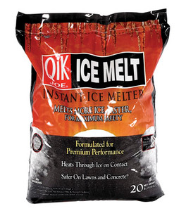 Qik Joe Ice Melt | Generates Heat On Contact | Effective Down To -25°F | 20 lb Bag Qik Joe Ice Melt | Generates Heat On Contact | Effective Down To -25°F | 20 lb Bag