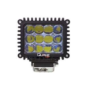 Illuminate Your Workspace with Quake LED 4D Series Work Light | 60W Cree LEDs, 6500K White/ RGB, Spot Beam