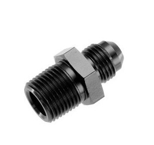 Redhorse Performance -8AN to 3/8 NPT Adapter Fitting | Swivel Seal, CNC Aluminum, Anodized Black Redhorse Performance -8AN to 3/8 NPT Adapter Fitting | Swivel Seal, CNC Aluminum, Anodized Black
