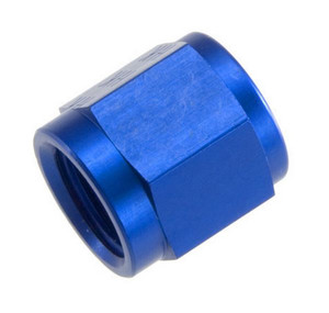 Superior Blue Aluminum Tube End Fitting Nut | High Performance -3 AN Hose End To 3/16 Inch Line Set Of 6 Superior Blue Aluminum Tube End Fitting Nut | High Performance -3 AN Hose End To 3/16 Inch Line Set Of 6