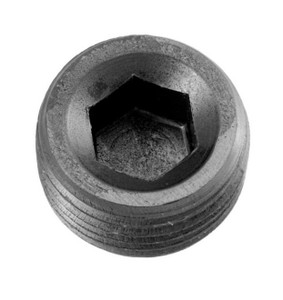 High Performance 932 Series Pipe Plugs | Black Anodized | Set of 2