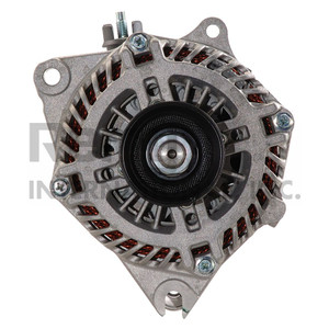 Remy International Alternator/Generator 12858 Alternator/Generator; Premium Remanufactured; OE Replacement; Alternator; 8 Millimeter x 1.25 Positive Battery Output Terminal; Internal Fan; Model MIIIA39G; 60.1 Millimeter Nominal Pulley Diameter
