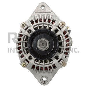 Remy International Alternator/Generator 13282 Alternator/Generator; Premium Remanufactured; OE Replacement; Alternator; 6 Millimeter x 1.0 Positive Battery Output Terminal; Internal Fan; Model MIIIA56G; 63.4 Millimeter Nominal Pulley Diameter