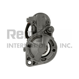 Remy International Starter 17645 Premium Remanufactured; OE Replacement; 8 Millimeter x 1.25 Battery Post; Model MDPG; Flange Mount; Without Over Crank Protection; With 8 Pinion Teeth; 1.2 Kilowatt Rated Power; Clockwise Rotation