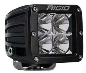 Rigid Lighting D-Series LED Driving Fog Lights | 4 LED Clear Bulbs | Spot Beam | Unbreakable Lens | Surface Mount | Set Of 2 Lights | Off-Road Use Only Rigid Lighting D-Series LED Driving Fog Lights | 4 LED Clear Bulbs | Spot Beam | Unbreakable Lens | Surface Mount | Set Of 2 Lights | Off-Road Use Only