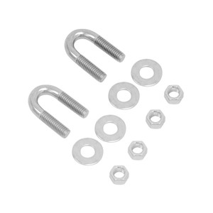 Reese OEM Series Chain Attachment U-Bolt Kit | USA-Made, ISO 9001 Certified with Locknuts & Washers