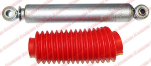 Rancho Steering Stabilizer | Reduce Wheel Shimmy & Vibration | Twin Tube Cellular Gas Design | Fits Oversized Wheels | Limited Lifetime Warranty