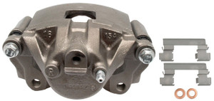 Raybestos Brakes Remanufactured Brake Caliper | EPDM70 Rubber, Vehicle-specific, OE matching, Pre-lubricated pins Raybestos Brakes Remanufactured Brake Caliper | EPDM70 Rubber, Vehicle-specific, OE matching, Pre-lubricated pins
