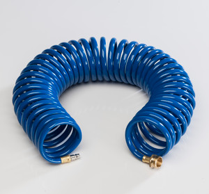 The Ultimate American Brass Quick Connect Hose | 15ft Coiled Hose, Blue | For American Brass Quick Disconnect Valve The Ultimate American Brass Quick Connect Hose | 15ft Coiled Hose, Blue | For American Brass Quick Disconnect Valve