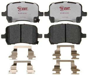 Raybestos Element3 Brake Pads | Quiet Operation, Superior Stopping Power | Hybrid Technology | Fits 2004-2010 Saturn Ion,Sky, Chevrolet Cobalt,Malibu, Pontiac G6,Solstice