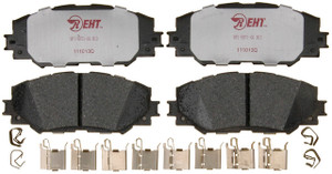 Raybestos Element3 Brake Pad Set | Quiet, Superior Stopping Power | Hybrid Technology | Includes Mounting Hardware