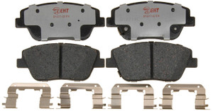 Raybestos Brakes Brake Pad EHT1444H Element3; OE Replacement; Hybrid Technology; Includes Mounting Hardware