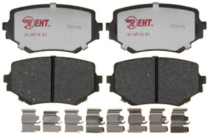 Raybestos Brakes Brake Pad EHT680H Element3; OE Replacement; Hybrid Technology; Includes Mounting Hardware