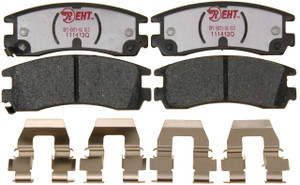 Raybestos Brake Pad | Element3 Hybrid Technology | Quiet Operation, Superior Stopping, Premium Shims | Set of 4 Raybestos Brake Pad | Element3 Hybrid Technology | Quiet Operation, Superior Stopping, Premium Shims | Set of 4