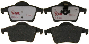 Enhanced Hybrid Technology Brake Pad Set | Quiet Operation, Superior Stopping | Raybestos Brakes