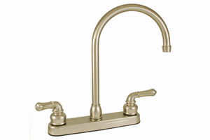 Elevate your Kitchen with Empire Brass Faucet | Ultra Line | 8 Inch Deck-Mount | 2 Teapot Handles | Quality Craftsmanship Elevate your Kitchen with Empire Brass Faucet | Ultra Line | 8 Inch Deck-Mount | 2 Teapot Handles | Quality Craftsmanship