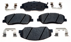 Premium Ceramic Brake Pads | Fits Hyundai Santa Fe, Entourage, Kia Borrego, Sedona | R-Line OE Replacement