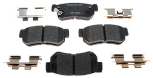 Raybestos Brakes Ceramic Brake Pad | R-Line Friction Match | OE Replacement with Mounting Hardware
