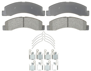 Premium Metallic Brake Pads | 1999-2005 Ford F-350 F-250 Excursion | Quiet, Powerful, OE Replacement