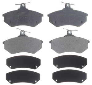 Raybestos Brakes Brake Pad Set Of 4 | OE Replacement Semi-Metallic | Ensure Safe Operation, Reduce NVH | Industry's Most Affordable