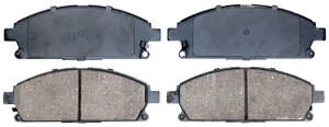 Noise-Reducing Ceramic Brake Pads | Fits 1996-2001 Nissan Pathfinder | Ensures Safe & Durable Operation