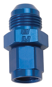 Performance -6AN to -8AN Female to Male Adapter Fitting | Precision Machined, Lightweight Aluminum, Blue Anodized Performance -6AN to -8AN Female to Male Adapter Fitting | Precision Machined, Lightweight Aluminum, Blue Anodized
